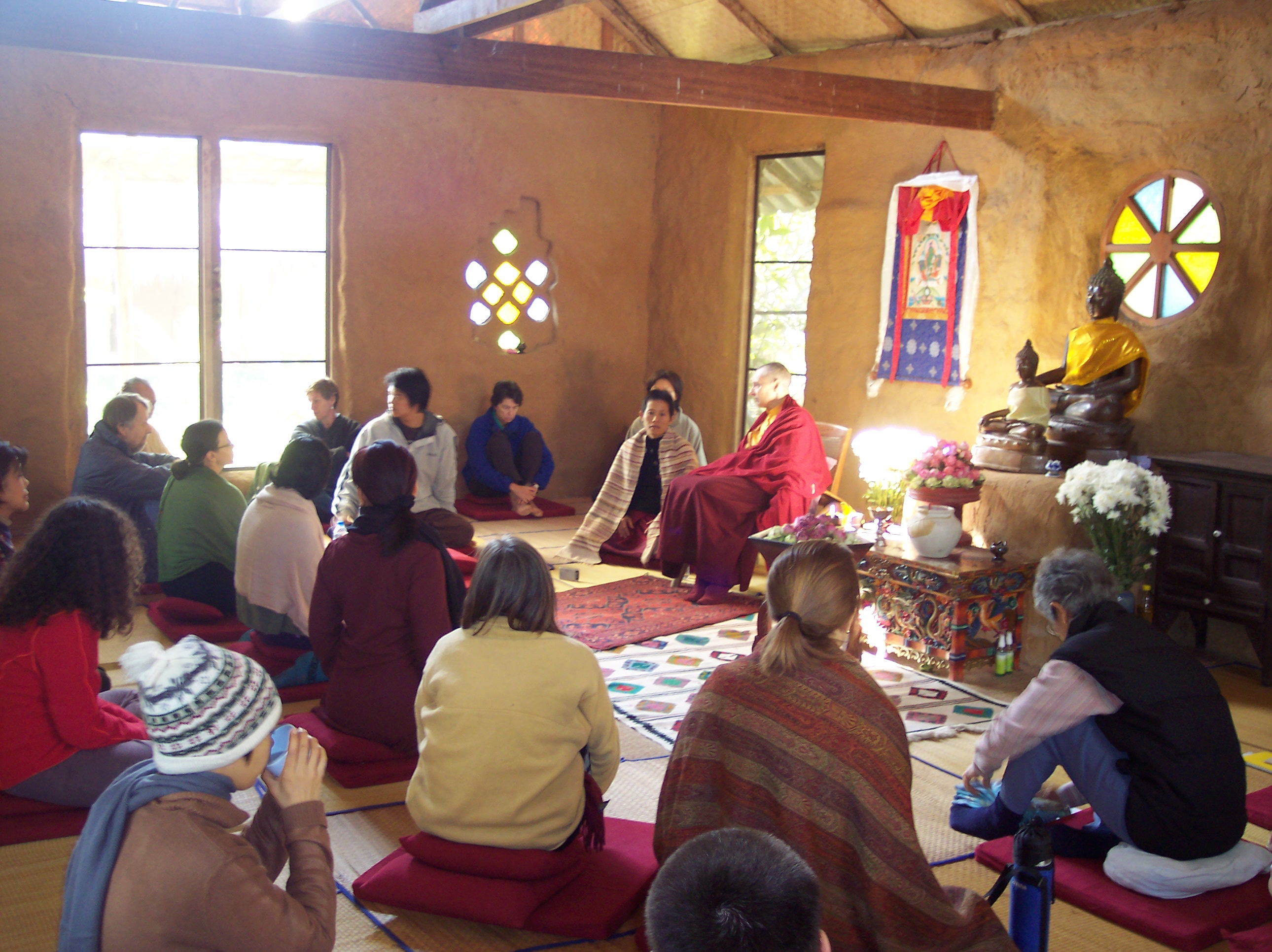 meditation retreat with Ven. Tenzin Palmo